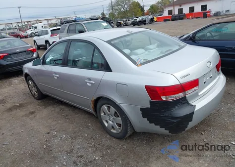 2008 Hyundai Sonata Gls z USA, uszkodzony, nr VIN 5NPET46C68H395290